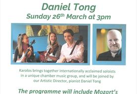 Marden House Concert - Karolas Trio with Daniel Tong.