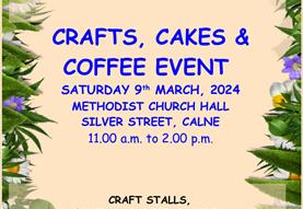 Spring Craft, Coffee & Cake