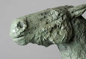 Horse , Artist © in Elisabeth Frink images courtesy of Tully and Bree Jammet/Courtesy of Dorset Museum & Art Gallery