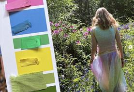 Natural Dyeing workshop with Kate Turnbull at Kelmscott Manor
