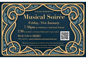 Musical Soirée in aid of Salisbury Cathedral Choral Foundation