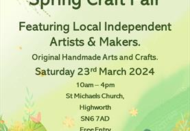 Highworth's Spring Craft Fair