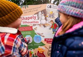 Stick Man Christmas trail at Westonbirt Arboretum