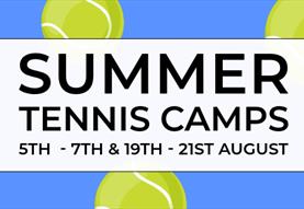 Summer Tennis Camp for 5-16yrs