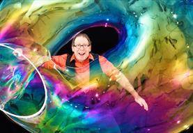 The Amazing Bubble Man