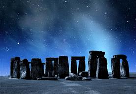 Stars over Stonehenge, photo by vencavolrab