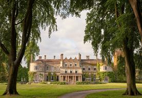 The exterior of Lucknam Park Hotel & Spa in Thickwood, near Bath