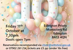 The Wiltshire Singers 10th Anniversary Concert