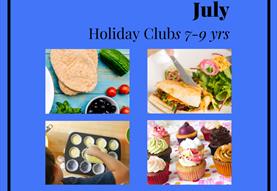 7-9 yrs Holiday Clubs wk1