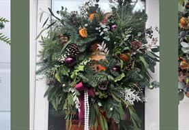 Wreath Making Workshop at The White Horse Inn