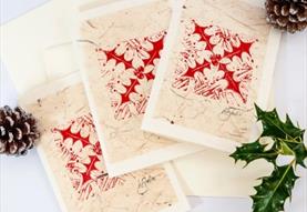 Festive Lino Printing at Wildling Studio Calne