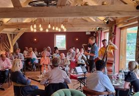 Iford Manor Kitchen: New Year's Day Jazz Lunch