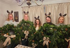 Luxury Christmas Wreath Workshop