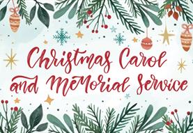 Christmas Carol and Memorial Service