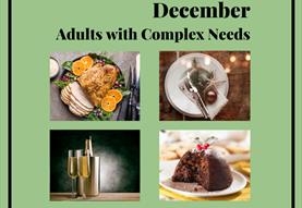Adults with Complex Needs Xmas Cookery Class