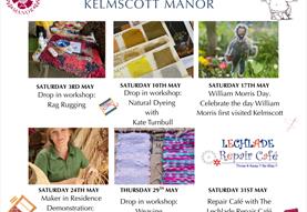 Make and Mend May at Kelmscott Manor