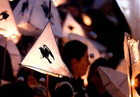 Trowbridge Christmas Lights Switch on