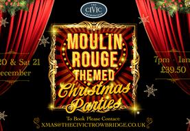Moulin Rouge themed Christmas Parties