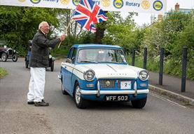 Rotary classic Car Run Calne