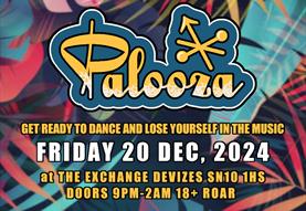 PALOOZA - 20th Dec - Devizes