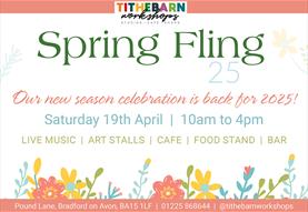 Tithebarn Workshops Spring Flings