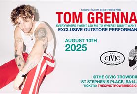 Tom Grennan @TheCivic