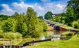 Caen Hill Locks Devizes Wiltshire