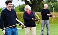 An Archery Lesson at Marlborough College Summer School