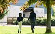 Horse riding in Lucknam Park estate