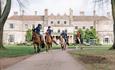 Horse riding in Lucknam Park estate