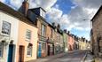 Malmesbury town in Wiltshire