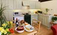 Kitchen at Church Farm Country Cottages