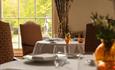 Michelin Star dining at Lucknam Park Restaurant Hywel Jones