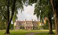 The exterior of Lucknam Park Hotel & Spa in Thickwood, near Bath