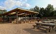 Wild Herb at The Field Kitchen - outdoor dining