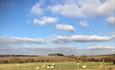 Wiltshire countryside views from Cliffe Farm Dairy