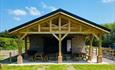 Marshwood Farm Camping - dining area