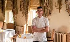 Michelin Star dining at Lucknam Park Restaurant Hywel Jones