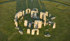 Stonehenge seen from above, © ENGLISH HERITAGE