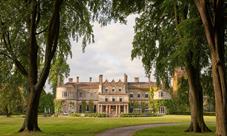 The exterior of Lucknam Park Hotel & Spa in Thickwood, near Bath
