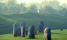 Avebury Stone Circle During Summer