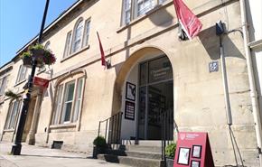 Entrance to Chippenham Museum
