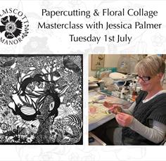 Papercutting & Floral Collage Masterclass with Jessica Palmer at Kelmscott Manor