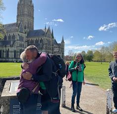 One step at a time: Bruce Carter's Walk Home from John o' Groats