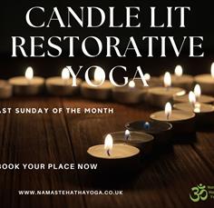 Candle Lit Restorative Yoga