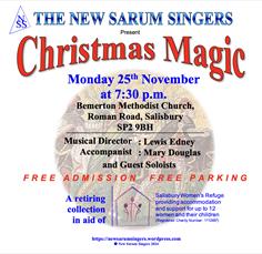 NEW SARUM SINGERS Christmas Magic Concert