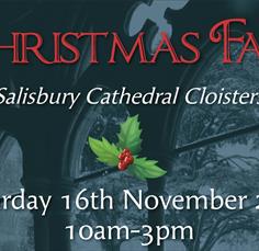 Christmas Fair at Salisbury Cathedral Cloisters