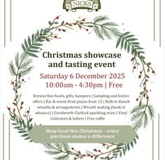 Christmas Showcase and Tasting