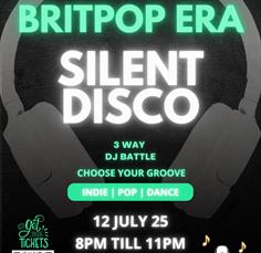 Britpop Era Silent Disco