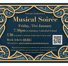 Musical Soirée in aid of Salisbury Cathedral Choral Foundation